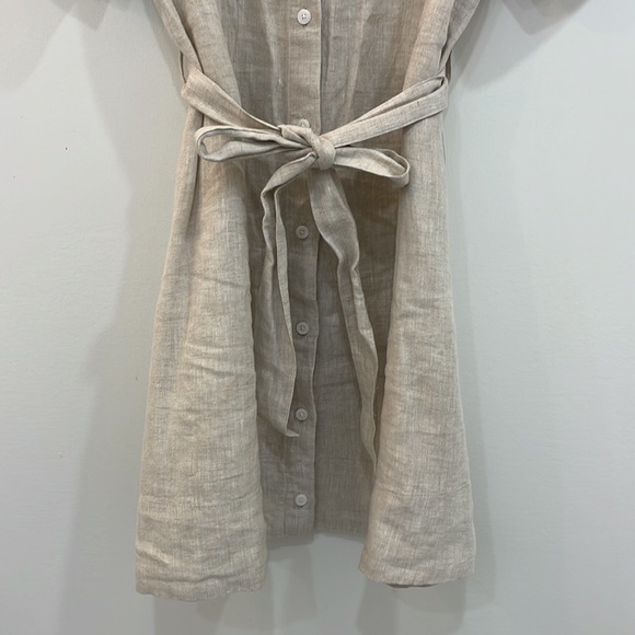 SOLD-    Aritzia Eleta Linen dress - Picture 4 of 12
